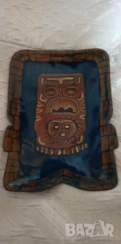 Винтидж декоративна медна/месингова чинийка, снимка 9 - Антикварни и старинни предмети - 53222483