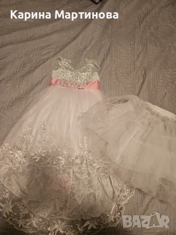 Официална рокля за момиче, снимка 2 - Детски рокли и поли - 50143809