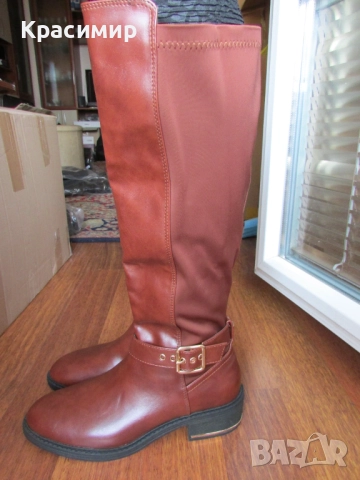 Дамски високи ботуши Dorothy Perkins, снимка 3 - Дамски ботуши - 51736426