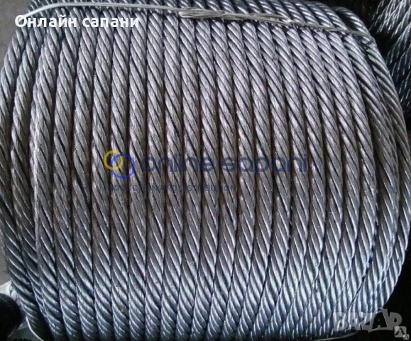 Метално въже с метална сърцевина гъвкаво 6X36WS, снимка 2 - Други машини и части - 25687511