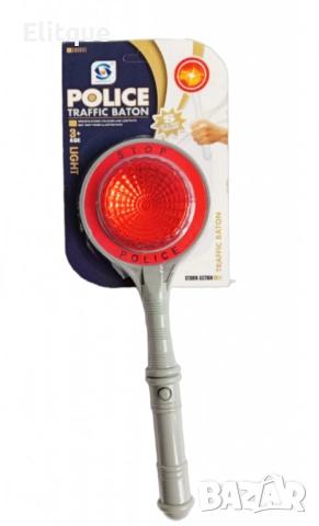 Полицейска стоп палка със светлини, снимка 2 - Други - 52745140