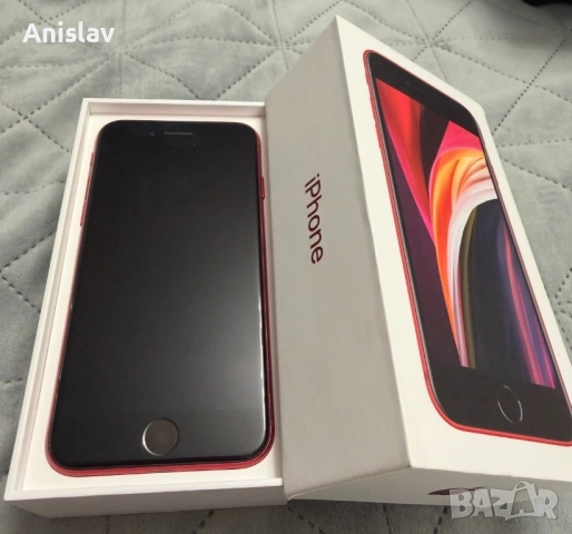 Apple iPhone SE 2nd, 128GB, с кутия!, снимка 2 - Apple iPhone - 53375835