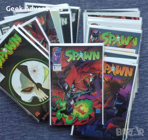 Spawn Оригинални Комикси на Английски Език NM 90те Comics Book Vintage, снимка 2 - Списания и комикси - 46756374