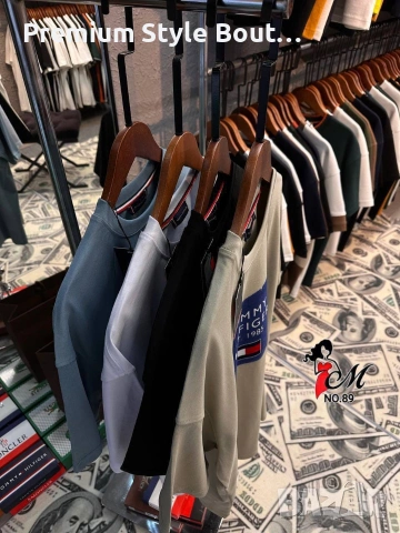 мъжки памучни  тениски  prada versace Tommy Hilfiger , снимка 5 - Тениски - 54004290