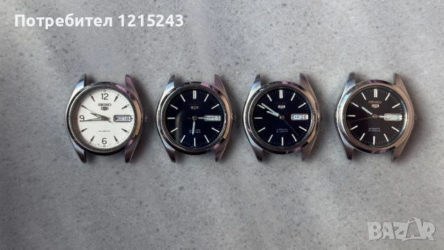 Часовници Seiko 5, снимка 3 - Мъжки - 53631776
