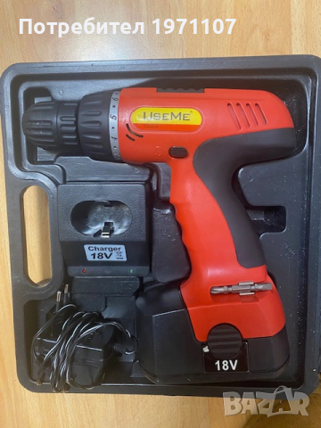 Акумулаторен Винтоверт Cordless Drill 18V, снимка 4 - Винтоверти - 54019867