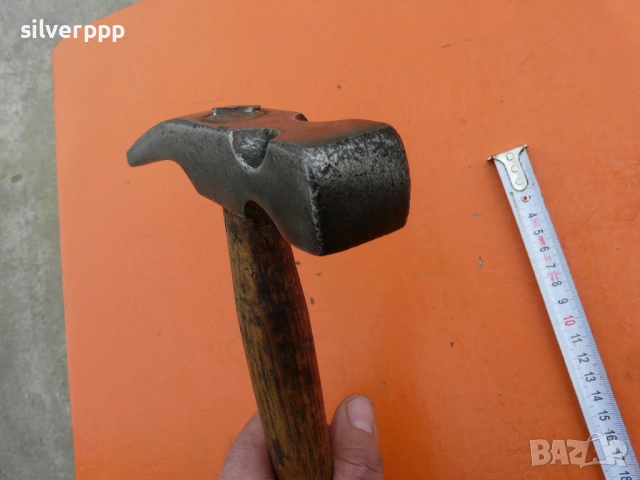  Стар английски каменарски чук - 333 , снимка 3 - Други инструменти - 53926908