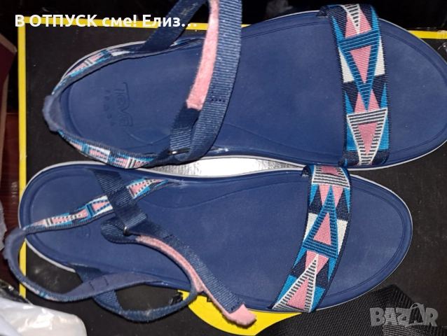 Сандали чехли оригинал Teva, снимка 4 - Сандали - 51772943