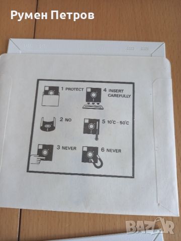 Дискети Изот, 5.25, DS/DD, нови. , снимка 3 - Други - 46215419