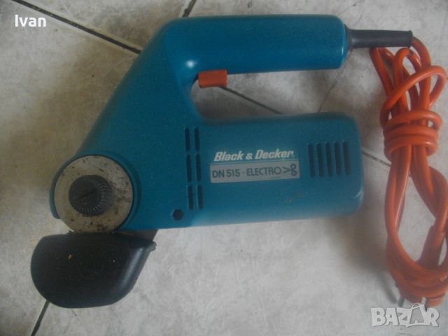 Ел.Ножица BLACK DECKER DN515-W.GERMANY-150W-За Ел.Рязане Плат/Табак/Картон/Ламарина-ОТЛИЧНА-КатоНова, снимка 4 - Други инструменти - 45602371