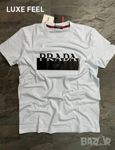 PRADA 🔹Мъжки Тениски , снимка 2 - Тениски - 53691858