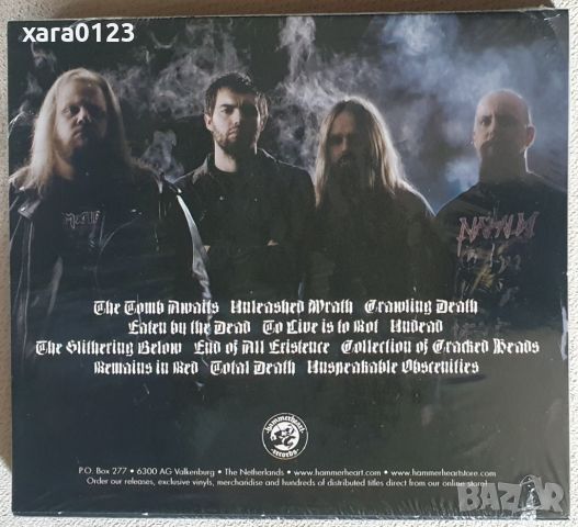 Entrails – The Tomb Awaits, снимка 2 - CD дискове - 46100221