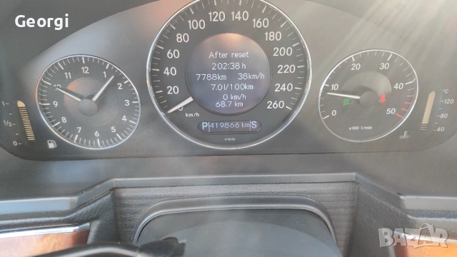 Mercedes-Benz W211  2.7CDI, снимка 8 - Автомобили и джипове - 53255076