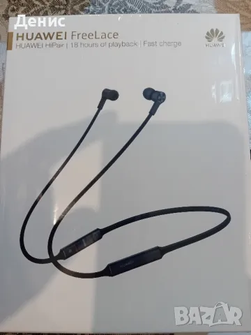 Слушалки bluetooth Huawei FreeLace CM70-C, In-ear, Black, снимка 1 - Слушалки и портативни колонки - 48757692