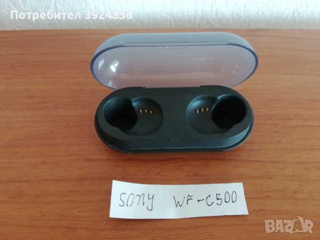 Sony WF-C500 зарядна кутия черна, снимка 2 - Безжични слушалки - 45804164