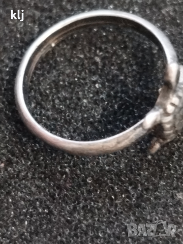 Дамски сребърен пръстен , снимка 5 - Пръстени - 45021907