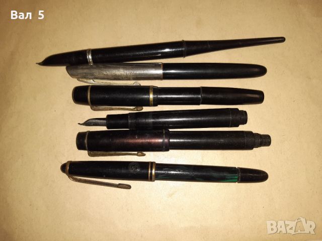 Стари писалки - 6 броя , писалка ПОБЕДА 63, снимка 1 - Антикварни и старинни предмети - 45527631