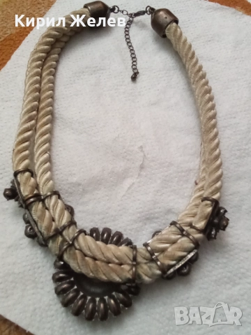 Колие ретро 52727, снимка 6 - Колиета, медальони, синджири - 52867794