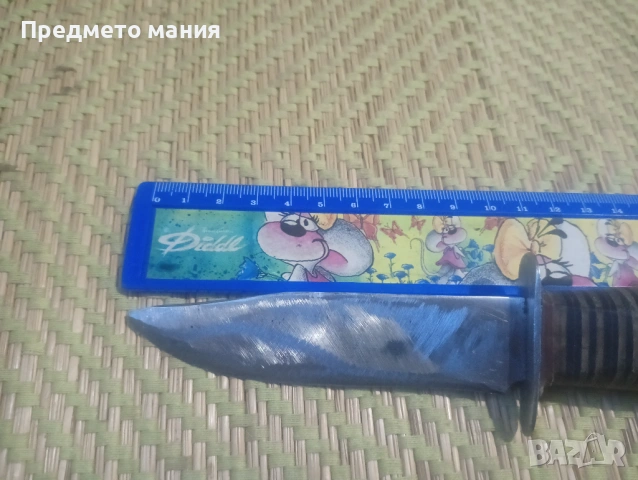 Рядък нож от Соца – Българско производство,колекционерски, снимка 2 - Ножове - 54008953