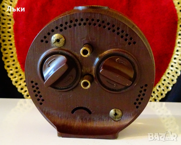 Механичен часовник,будилник Baduf. , снимка 5 - Антикварни и старинни предмети - 52171883