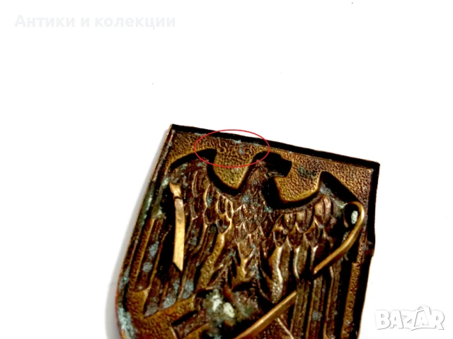 Каска шлем африкански корпус вермахт , снимка 12 - Антикварни и старинни предмети - 51261527