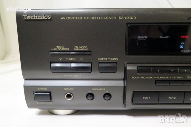 Technics SA-GX370 AV Control Stereo Receiver, снимка 2 - Ресийвъри, усилватели, смесителни пултове - 45790875