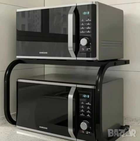 Поставка органайзер за микровълнова фурна, многофункционална, изработена от метал, снимка 3 - Други стоки за дома - 51063323