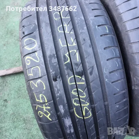 275 35 20 GOOD YEAR 2бр летни RUN FLAT , снимка 2 - Гуми и джанти - 49007209