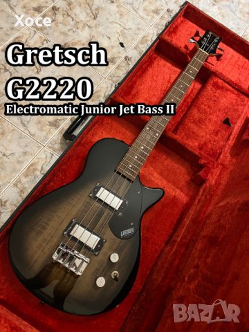 бас китара / Bass Guitar Gretsch G2220 Electromatic Junior Jet Bass II Short-Scale, снимка 1 - Китари - 45664126