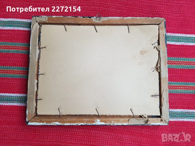 Златна картина, снимка 3 - Антикварни и старинни предмети - 50421334