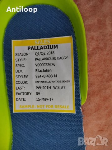 Palladium us baggy captain blue, снимка 14 - Дамски боти - 48543560