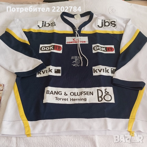 Хокей джърси, hockey jersey,тениска,блуза, снимка 10 - Спортни дрехи, екипи - 52954977