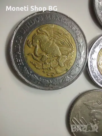 7бр. Монети Мексико, снимка 5 - Нумизматика и бонистика - 49961147
