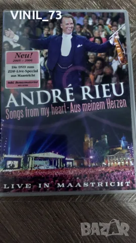 Колекция от 7 оригинални DVD диска на ANDRE RIEU., снимка 2 - DVD дискове - 49160028