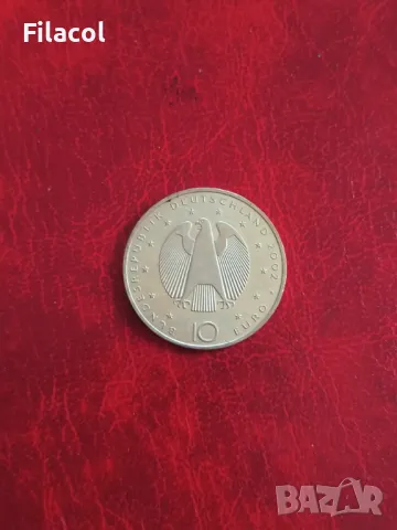 Германия 10 евро 2002 Въвеждане на Еврото, снимка 2 - Нумизматика и бонистика - 50408509