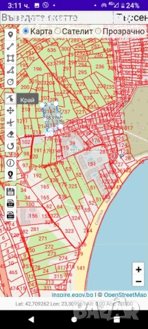 Обезщетение на морето, снимка 7 - Парцели - 53991295