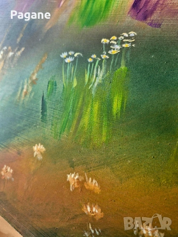 "Санторини" - маслени бои, снимка 3 - Картини - 53474648