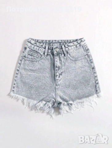 Дамски дънкови къси панталони - размер L (40/42)