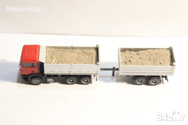 HERPA?? WIKING?? H0 1/87 ГОНДОЛА САМОСВАЛ КАМИОН МОДЕЛ, снимка 2 - Колекции - 53048275