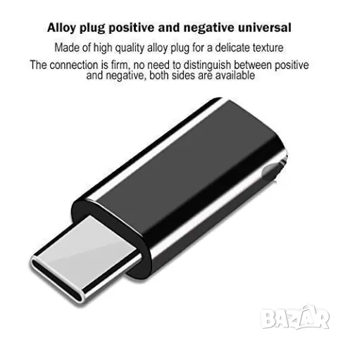 Адаптер за слушалки USB Type C към 3.5 мм AUX, снимка 3 - Слушалки, hands-free - 47988024