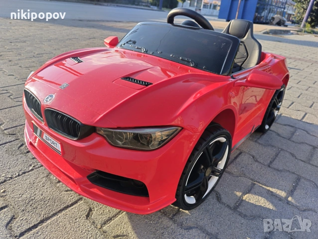 EU Акумулаторна кола 12V MONACO червен, снимка 7 - Коли, камиони, мотори, писти - 53849851