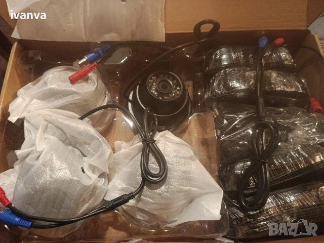 Система за видеонаблюдение :Zosi DVR с Hard disk Toshiba 2 TB+4 бр.камери , снимка 4 - IP камери - 53950498