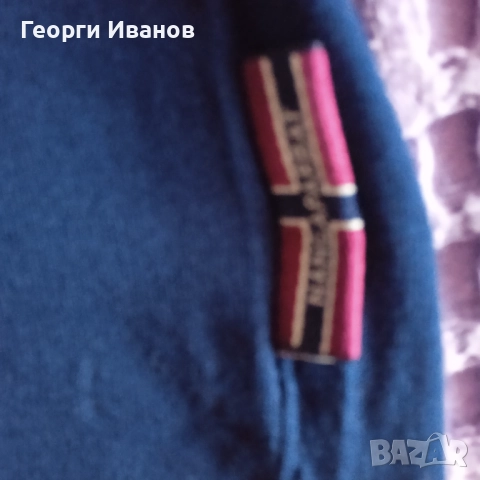 NANGAPARBAT L НОВА С ЕТИКЕТ оригинална тениска Navy blue T-shirt Нангапарбат, снимка 4 - Тениски - 51802850