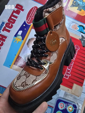 дамски обувки боти Gucci, снимка 2 - Дамски боти - 53684166