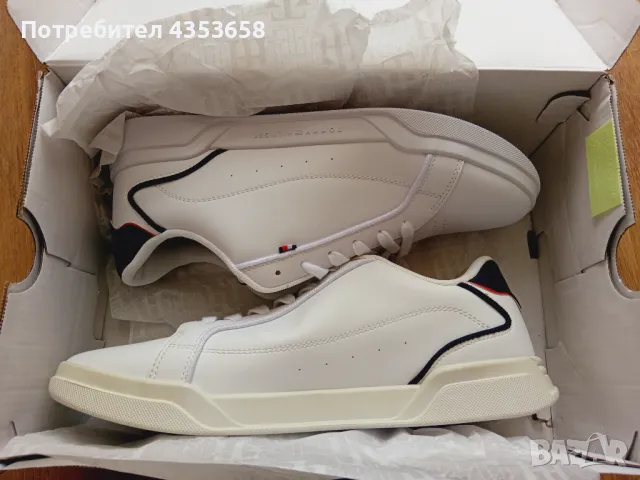 Tommy Hilfiger N43 естествена кожа, снимка 8 - Маратонки - 50046380