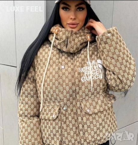 Gucci ⚜️Дамско Зимно Яке , снимка 2 - Якета - 53515635