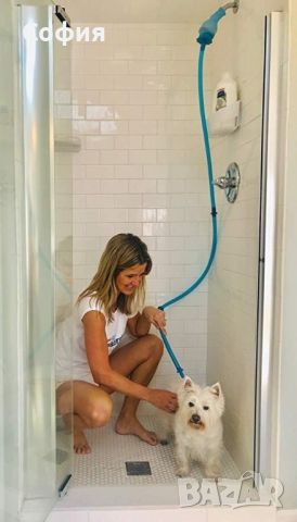 Еластичен накрайник тип кучешки душ в две части, снимка 3 - Други стоки за животни - 46291069