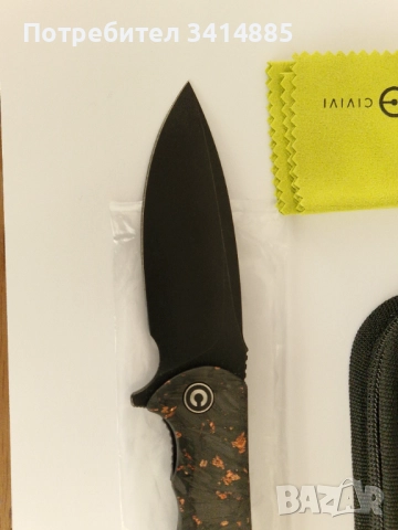 Civivi Praxis carbon , снимка 3 - Ножове - 52870751