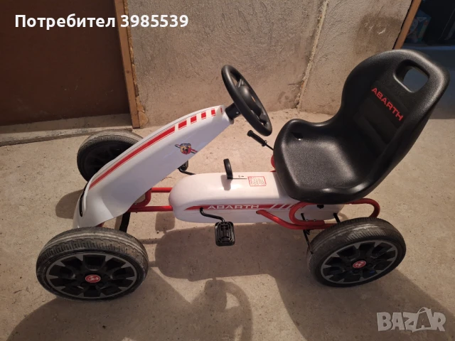 Картинг на педали, снимка 4 - Детски велосипеди, триколки и коли - 51130143