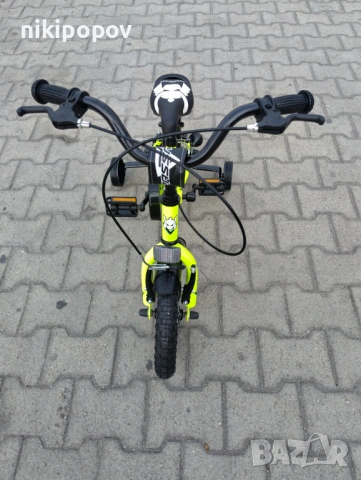 PASSATI Велосипед 12" SAMURAJ жълт, снимка 5 - Велосипеди - 53531790
